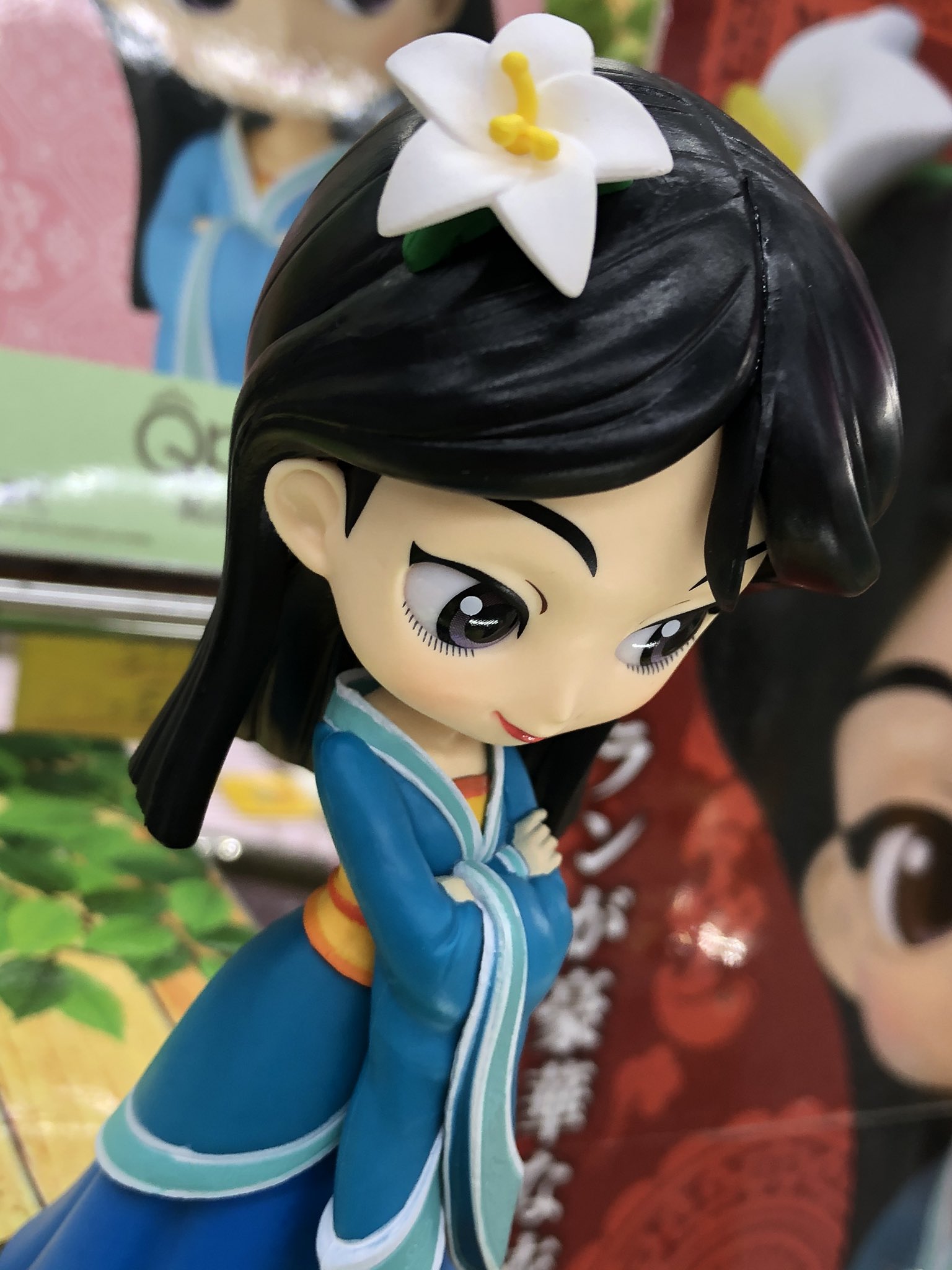 Mulan Royal Style - Normal Color ของแท้ JP - Q Posket Banpresto [โมเดล Disney]