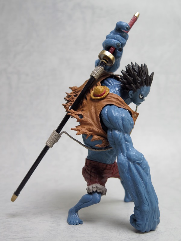 Luffy Nightmare ของแท้ JP แมวทอง - Scultures Banpresto [โมเดลวันพีช]