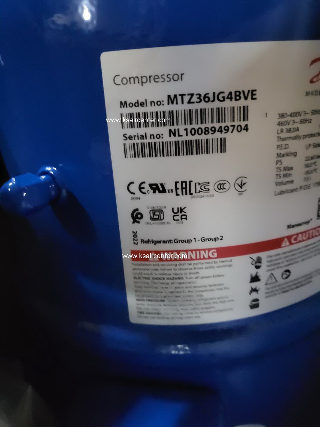 คอมเพรสเซอร์ DANFOSS