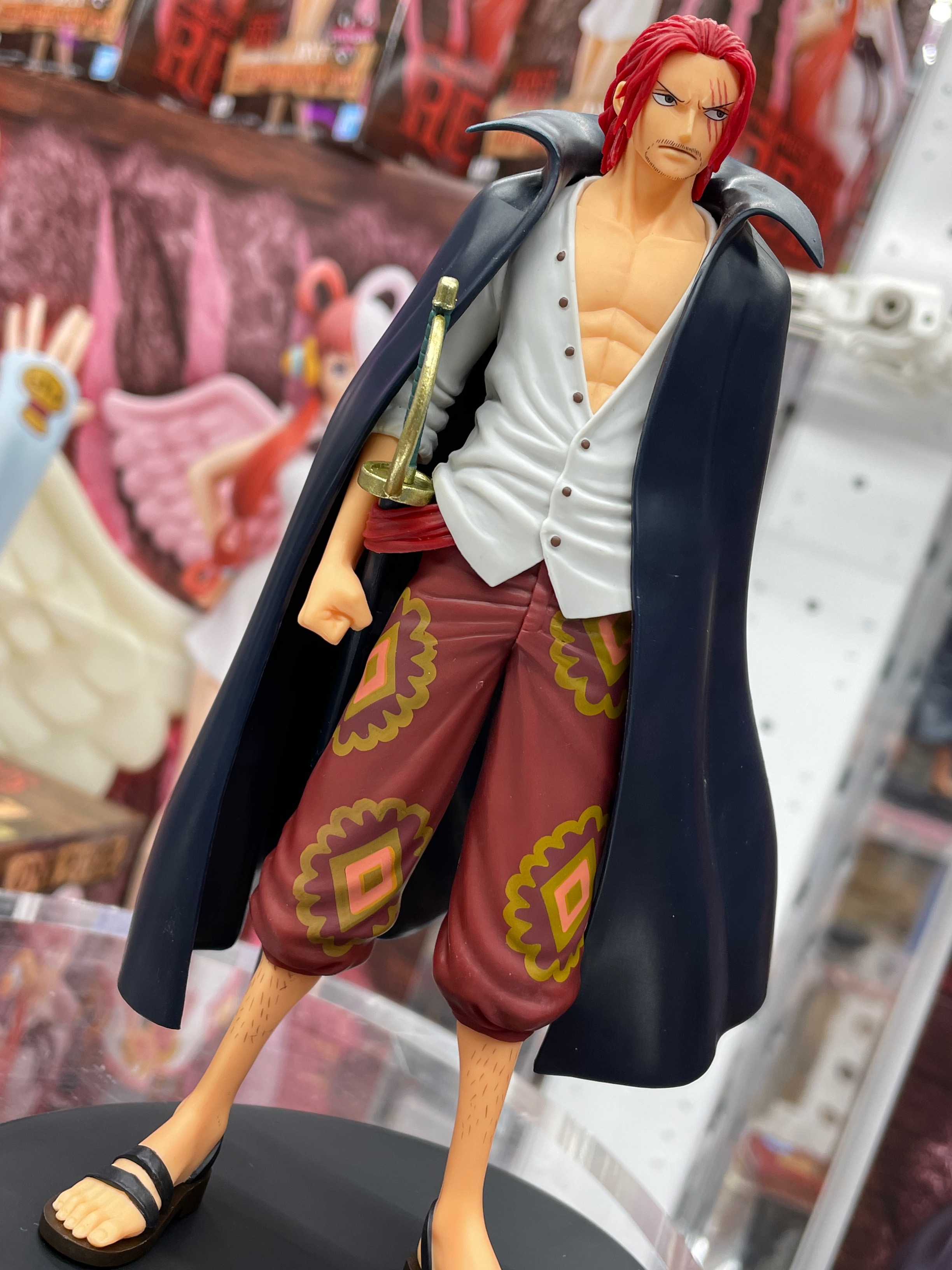 Shanks Film Red ของแท้ JP แมวทอง - Grandline Men Banpresto [โมเดลวันพีช]