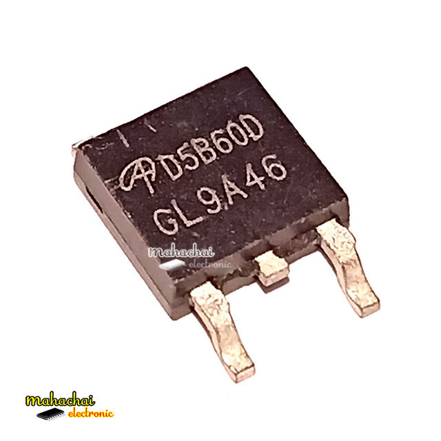 D5B60D AOD5B60D IGBT 600V 5A แพทช์ SOT-252