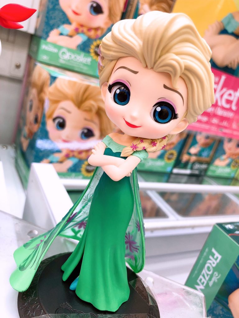 Elsa Fever Design - Normal Color ของแท้ JP - Q Posket Banpresto [โมเดล Disney]