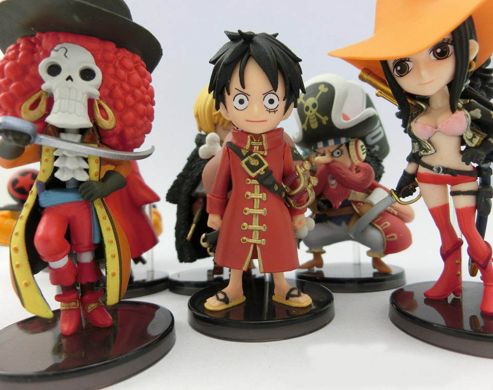 Straw Hat Pirates Film Z Set ของแท้ JP แมวทอง - WCF Banpresto [โมเดลวันพีช] (9 ตัว)