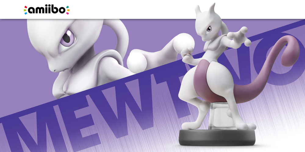 Mewtwo ของแท้ JP - Amiibo Nintendo [โมเดลโปเกมอน]