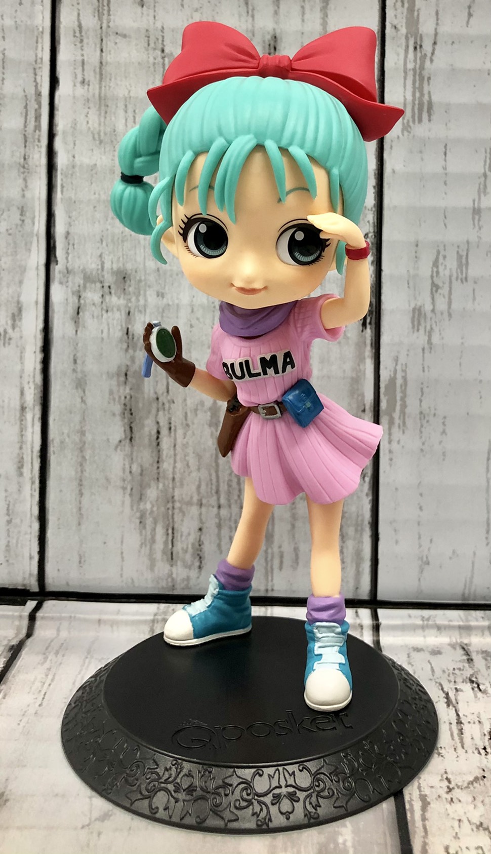 Bulma ของแท้ JP แมวทอง - Q Posket Banpresto [โมเดลดราก้อนบอล]