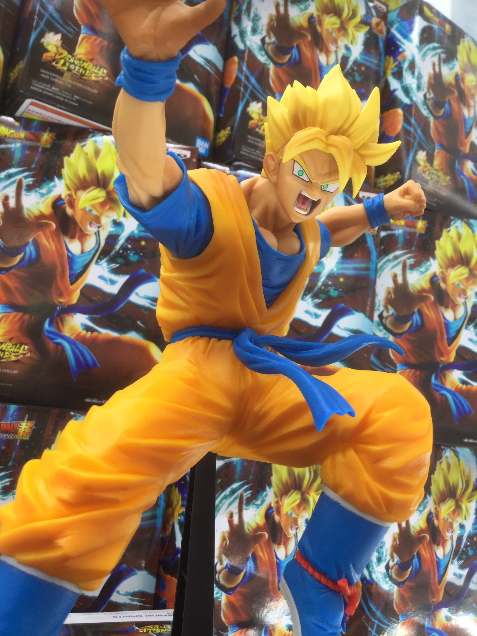 Gohan Super Saiyan ของแท้ JP แมวทอง - Dragonball Legends Collab Banpresto [โมเดลดราก้อนบอล]
