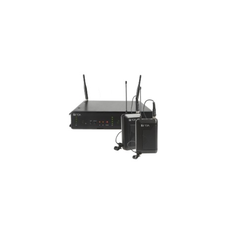 ไมโครโฟนไร้สายคู่แบบหนีบปกเสื้อTOA WS-432-AS Dual Wireless Set (Lavalier)