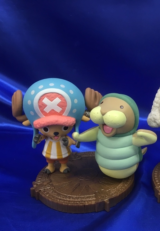 Chopper & Kung Fu Dugong ของแท้ JP แมวทอง - Ichiban Kuji Banpresto [โมเดลวันพีช] (2 ตัว)