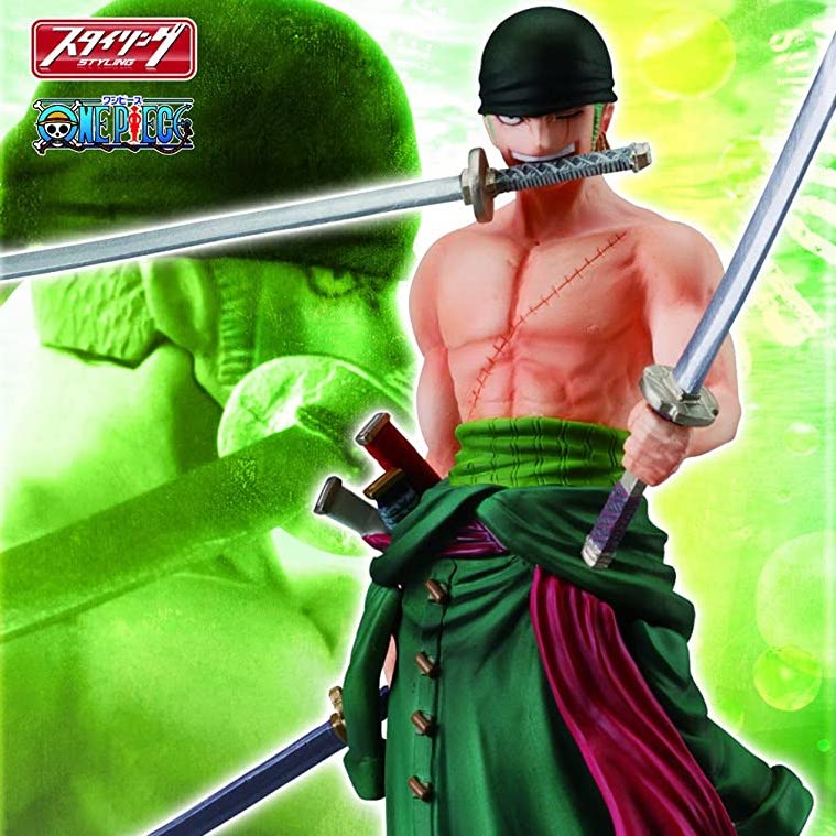 Zoro ของแท้ JP แมวทอง - Super Styling Bandai [โมเดลวันพีช]
