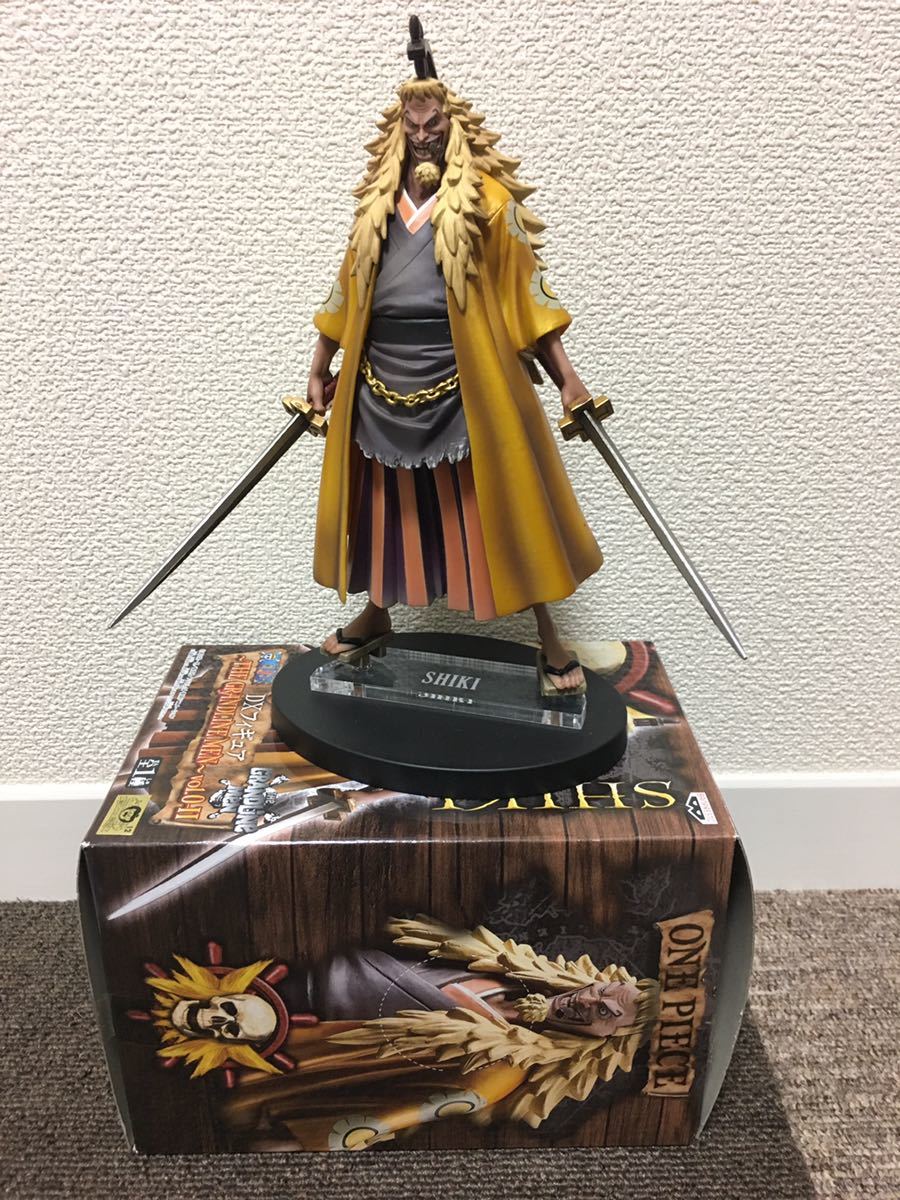 Shiki ของแท้ JP แมวทอง - Grandline Men Banpresto [โมเดลวันพีช]