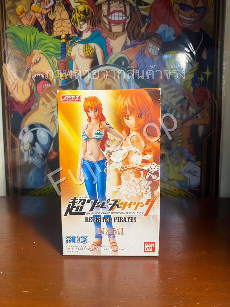 Nami ของแท้ JP แมวทอง - Super Styling Bandai [โมเดลวันพีช]