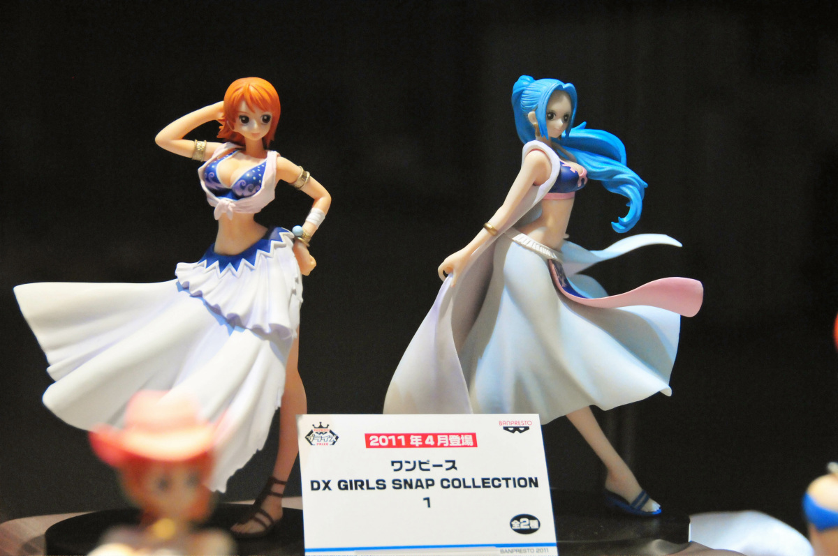 Nami & ViVi ของแท้ JP แมวทอง - Girls Snap Collection Banpresto [โมเดลวันพีช] (2 ตัว)
