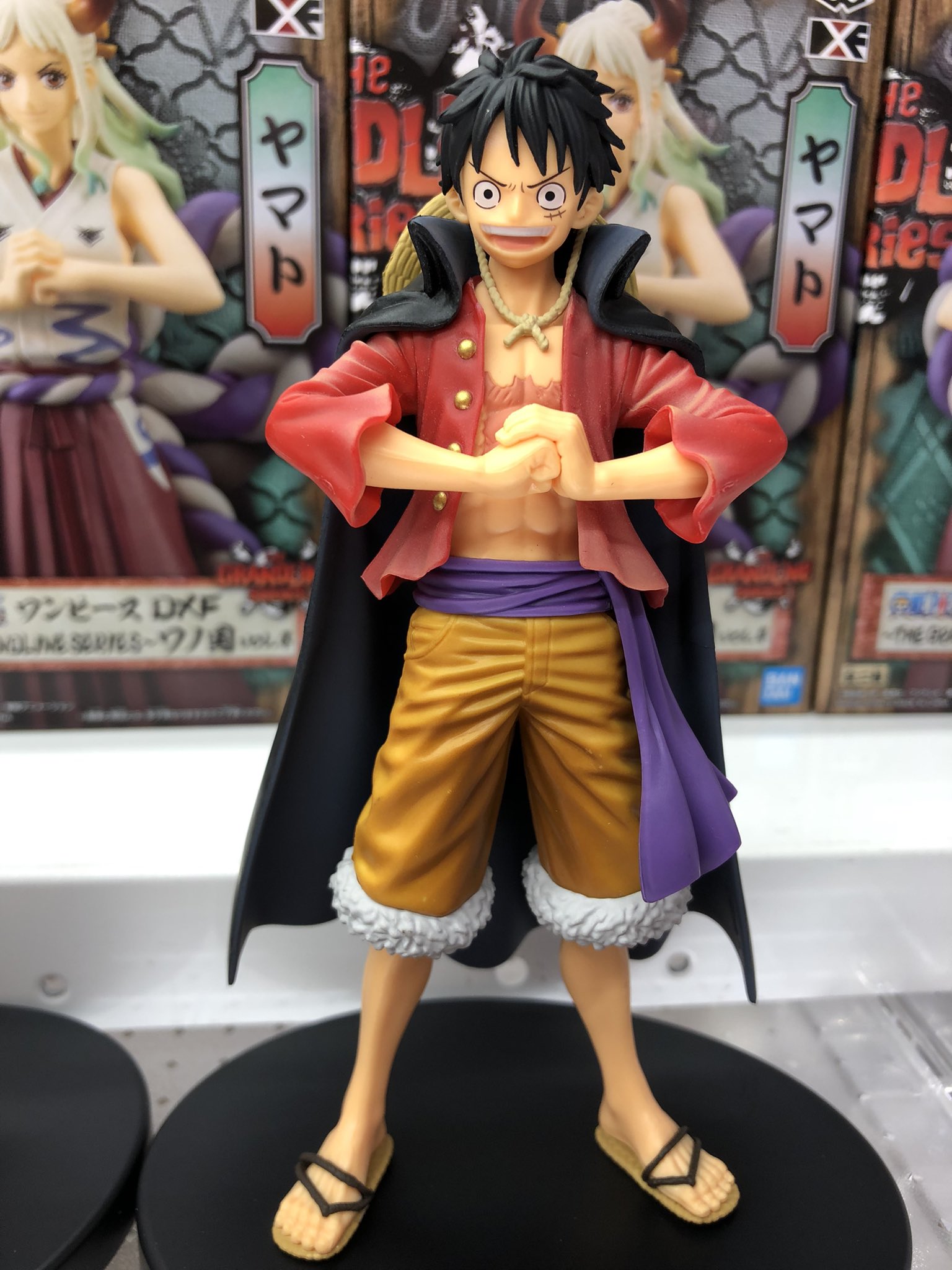 Luffy Wano ของแท้ JP แมวทอง - Grandline Men Banpresto [โมเดลวันพีช]