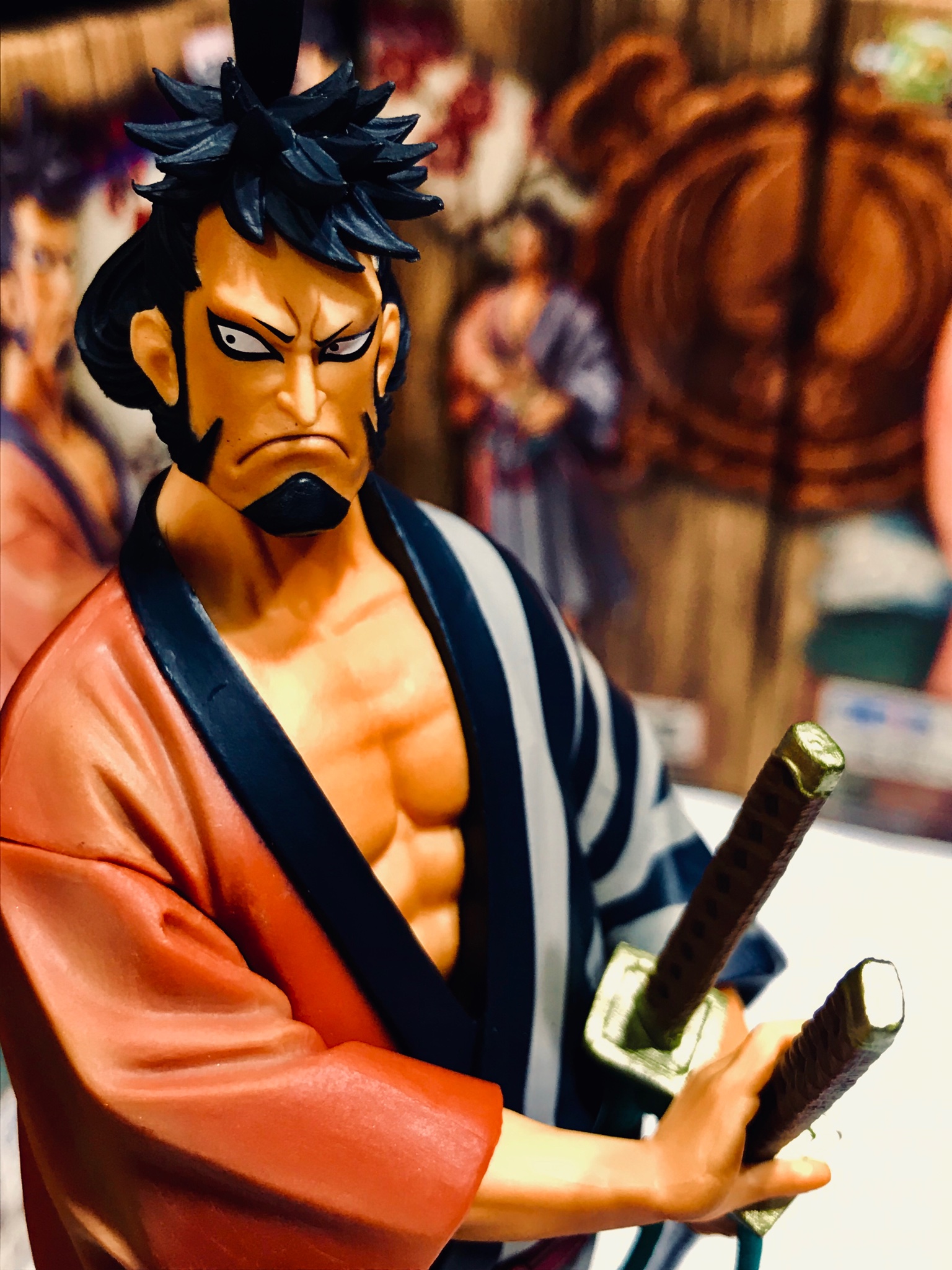 Kinemon ของแท้ JP แมวทอง - Grandline Men Banpresto [โมเดลวันพีช]