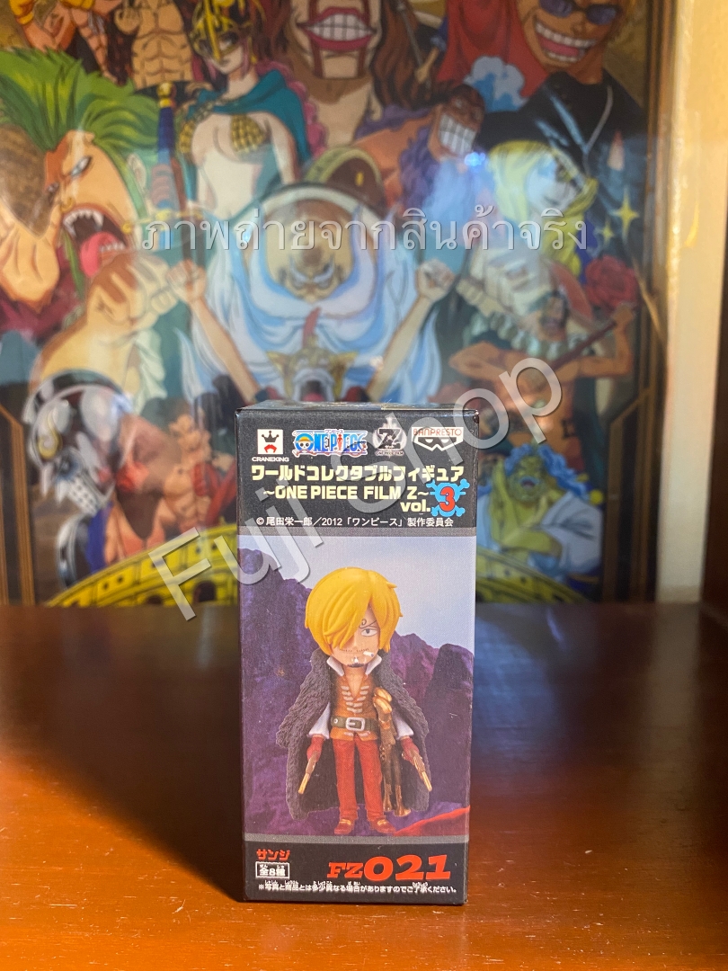 Sanji Film Z ของแท้ JP แมวทอง - WCF Banpresto [โมเดลวันพีช]