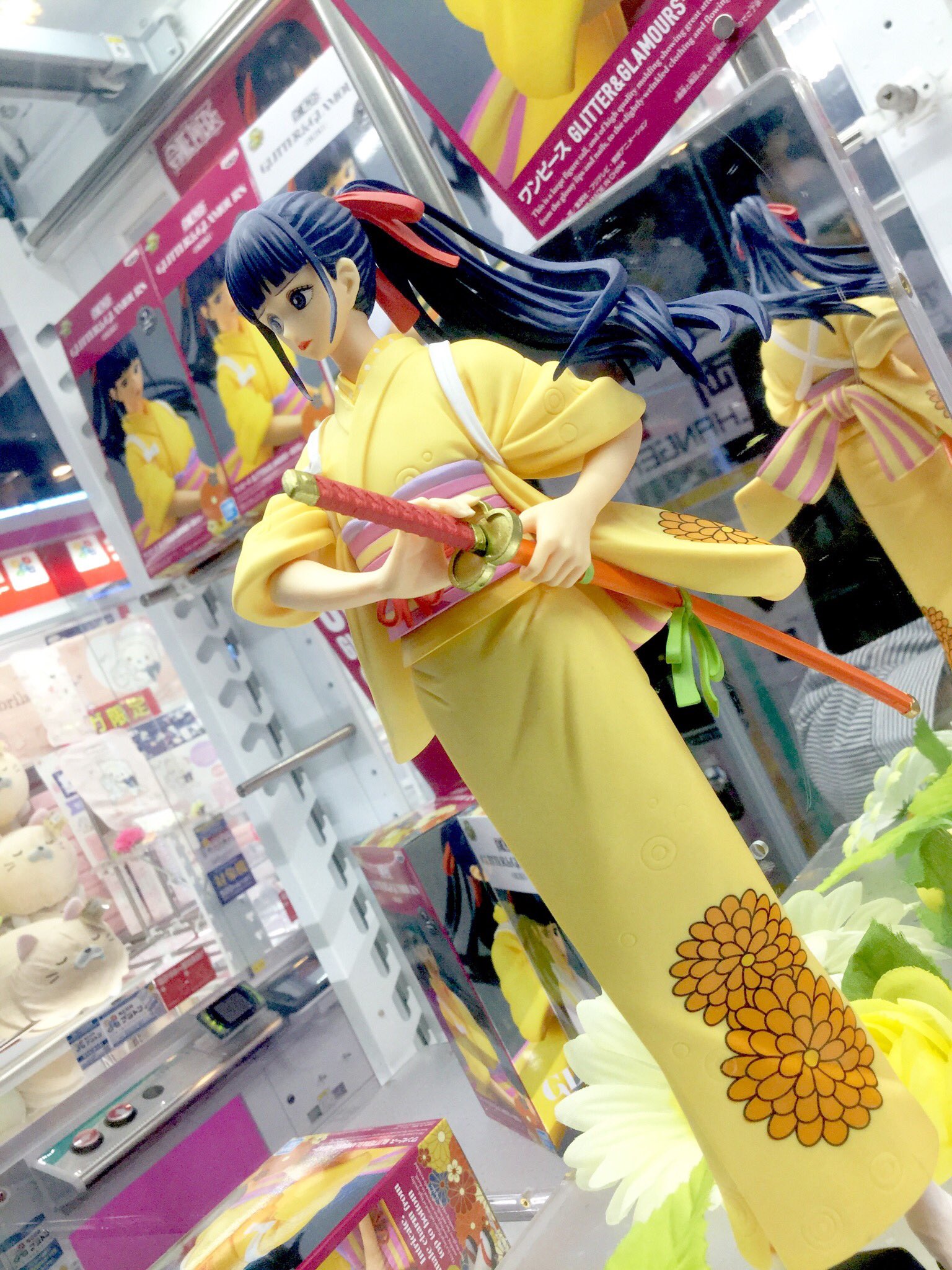 Okiku ของแท้ JP แมวทอง - Glitter & Glamours Banpresto [โมเดลวันพีช]