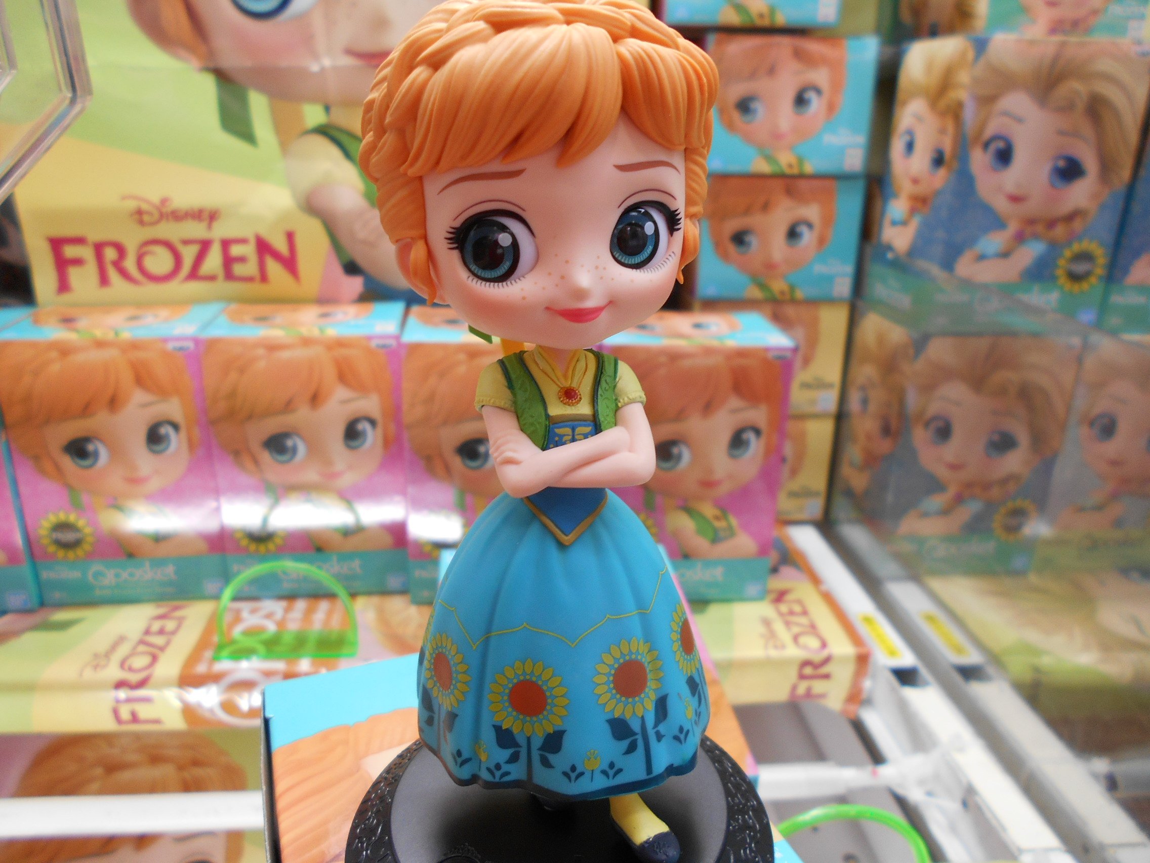 Anna Fever Design - Normal Color ของแท้ JP - Q Posket Banpresto [โมเดล Disney]