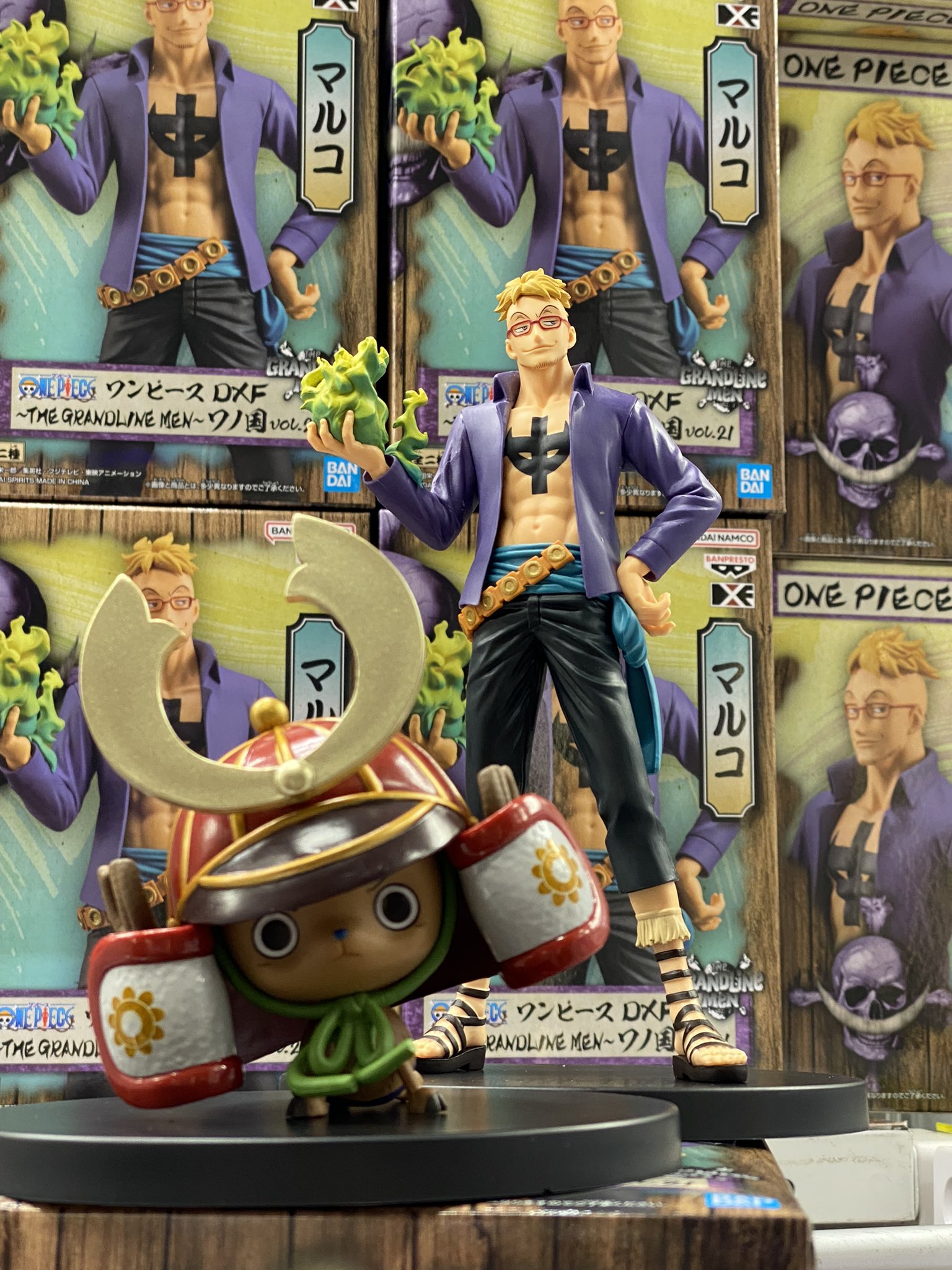 Marco Wano ของแท้ JP แมวทอง - Grandline Men Banpresto [โมเดลวันพีช]