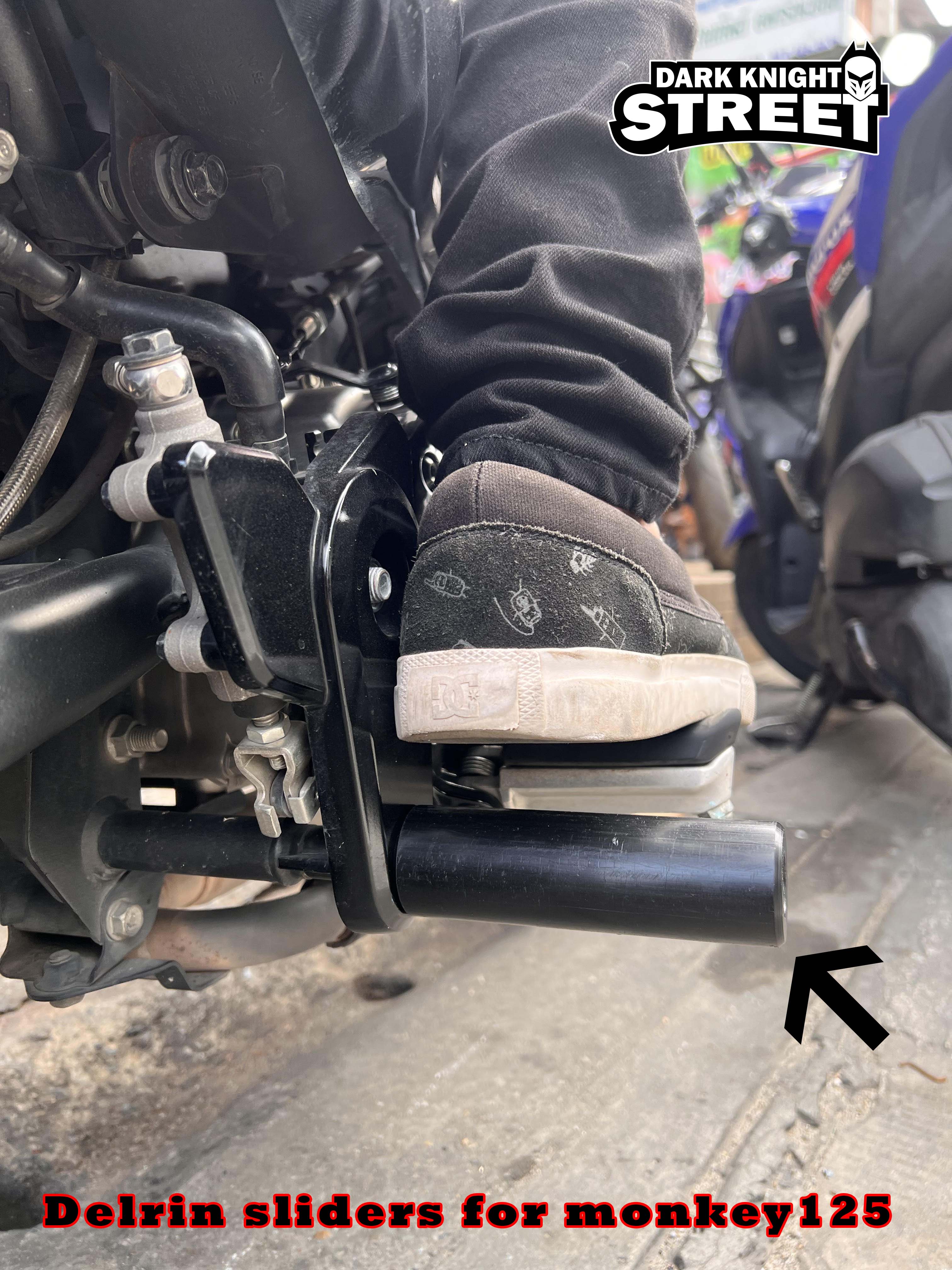 Delrin slider set for Honda Monkey125 all year