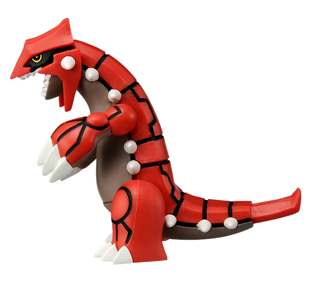 Groudon ของแท้ JP - Monster Collection Takara Tomy [โมเดลโปเกมอน]