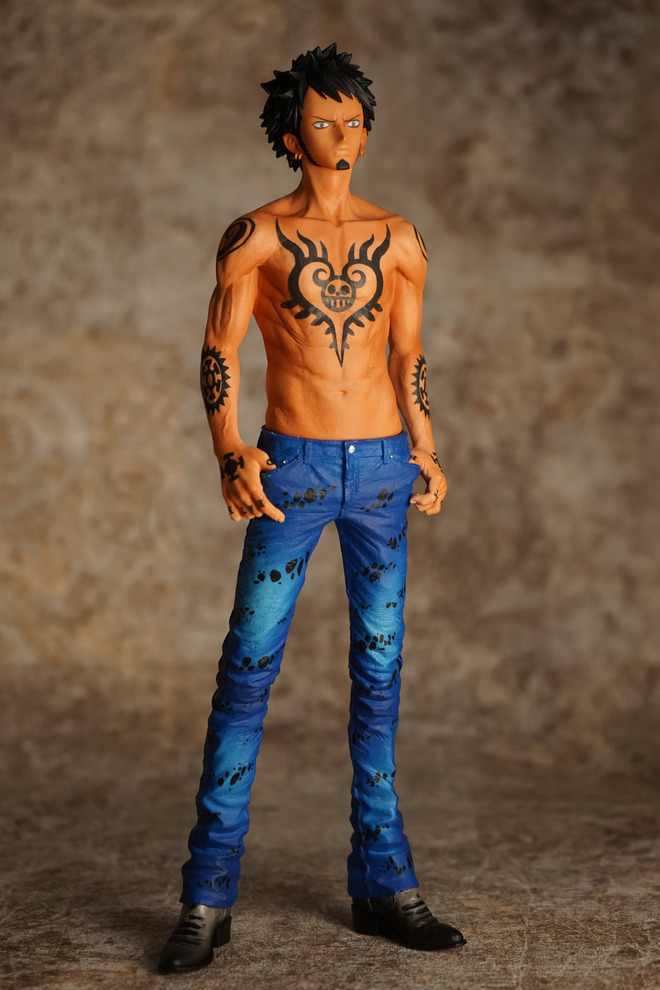 Law Special Color ของแท้ JP แมวทอง - King of Artist Banpresto [โมเดลวันพีช]