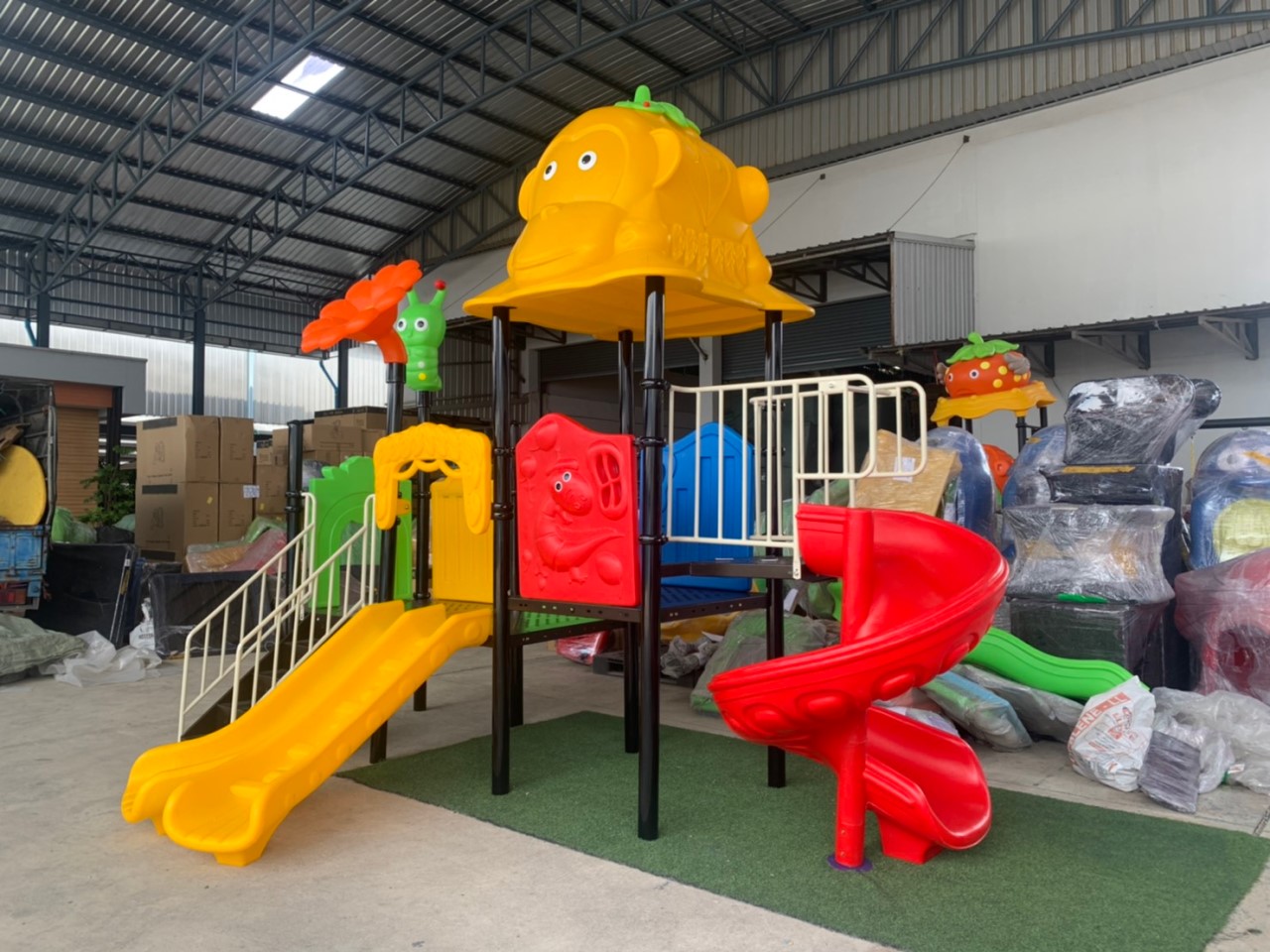 เครื่องเล่นสนาม,ของเล่นสนาม,สไลเดอร์ ,ของเล่นเด็ก , OutdoorPlayground ,IndoorPlayground, มังกี้เฟริ์นลี่ สินค้าพร้อมส่ง คิดค่าส่งตามจริง