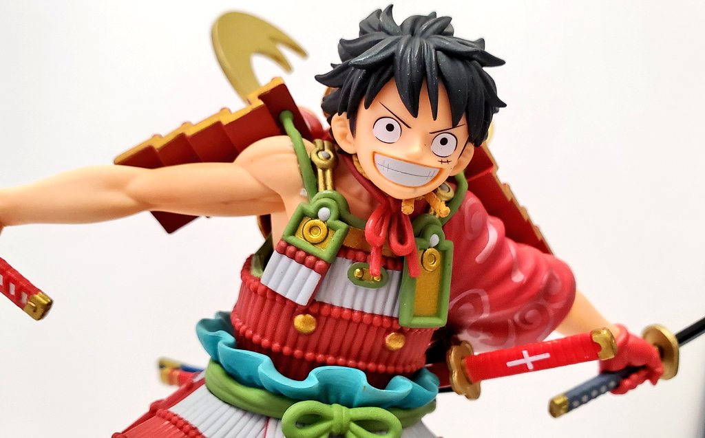 Luffy Wano ของแท้ JP แมวทอง - Ichiban Kuji Banpresto [โมเดลวันพีช]