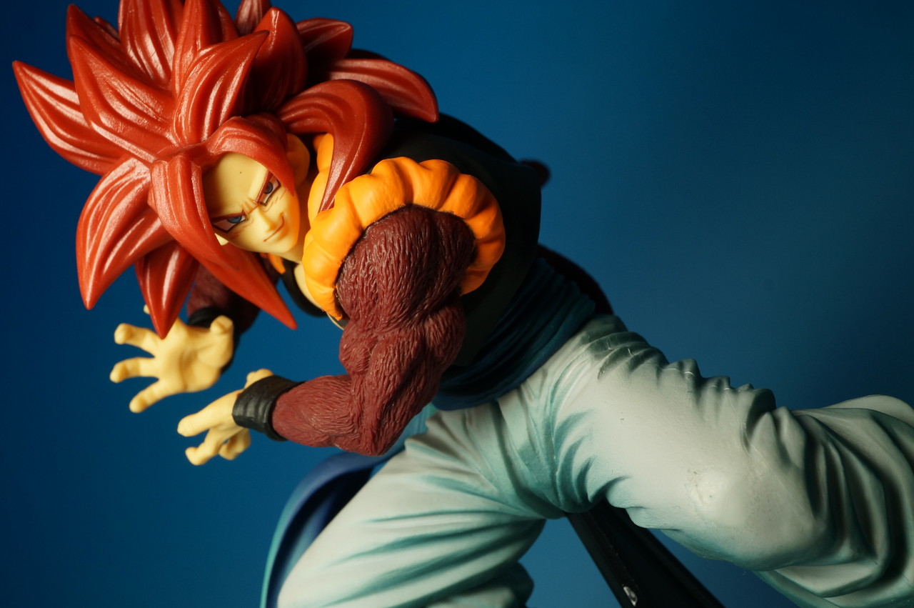 Gogeta Super Saiyan 4 ของแท้ JP แมวทอง - Scultures Banpresto [โมเดลดราก้อนบอล]