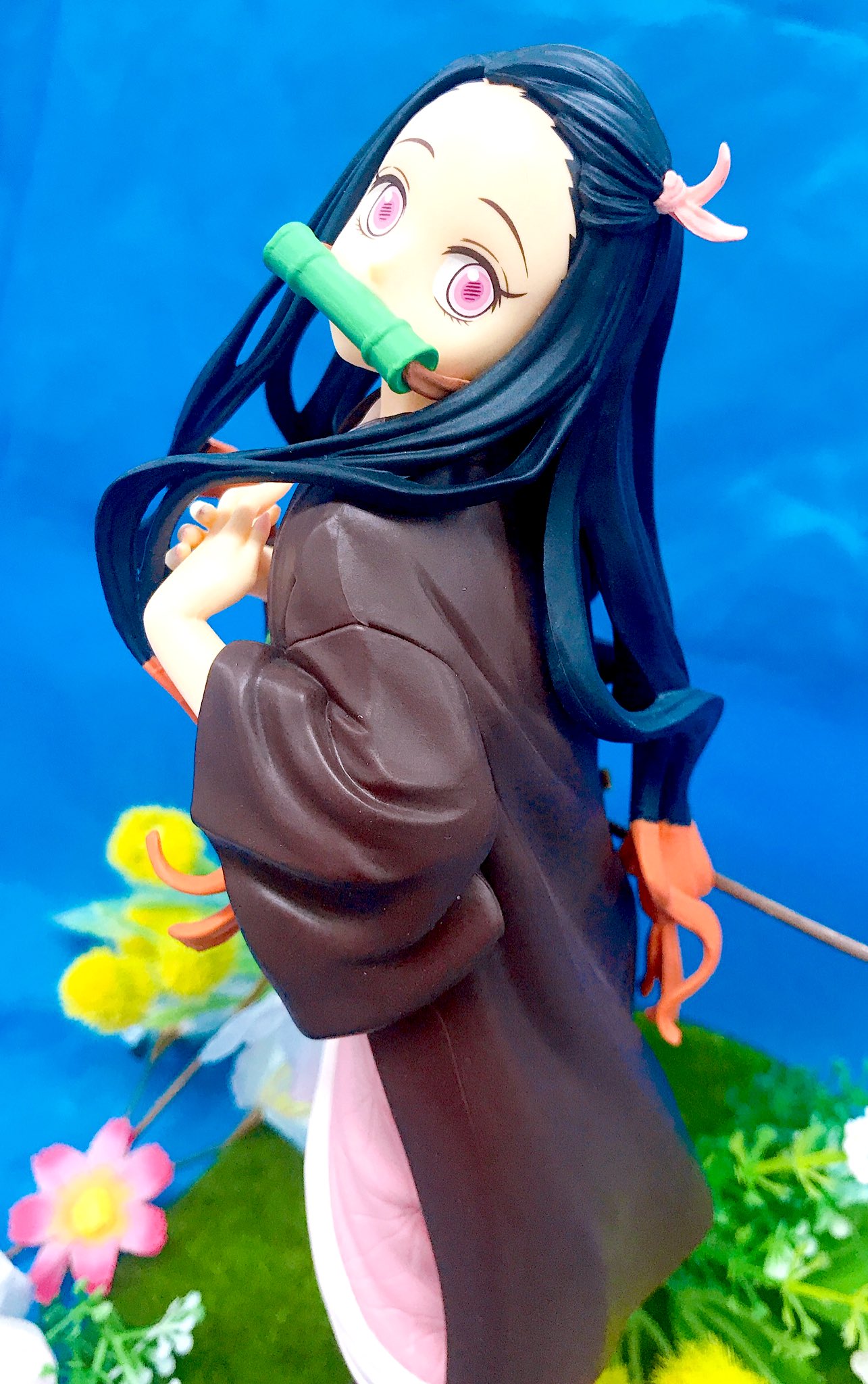 Nezuko ของแท้ JP - Glitter & Glamours Banpresto [โมเดล Demon Slayer]