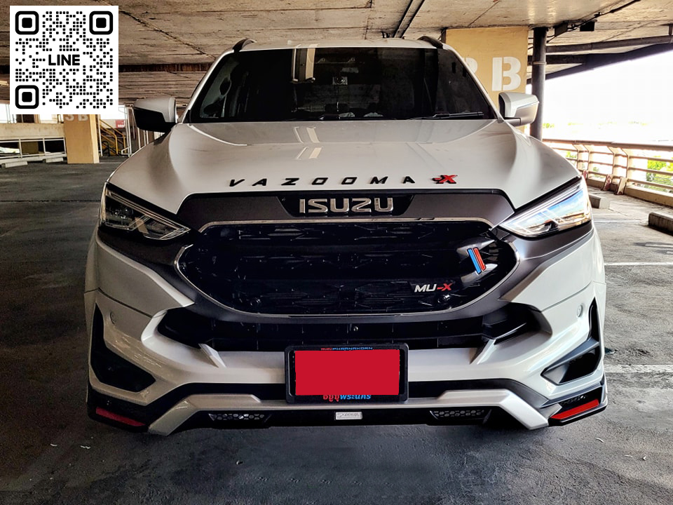 VAZOOMA-X VS Isuzu MU-X'2021-ปัจจุบัน [กับสเกิร์ตแตกแต่งอย่างสปอร์ตลงตัว รอคุณเป็นเจ้าของแล้วที่นี่]