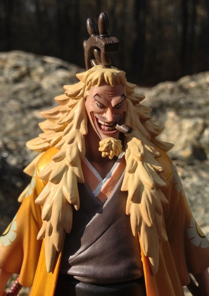 Shiki ของแท้ JP แมวทอง - Grandline Men Banpresto [โมเดลวันพีช]