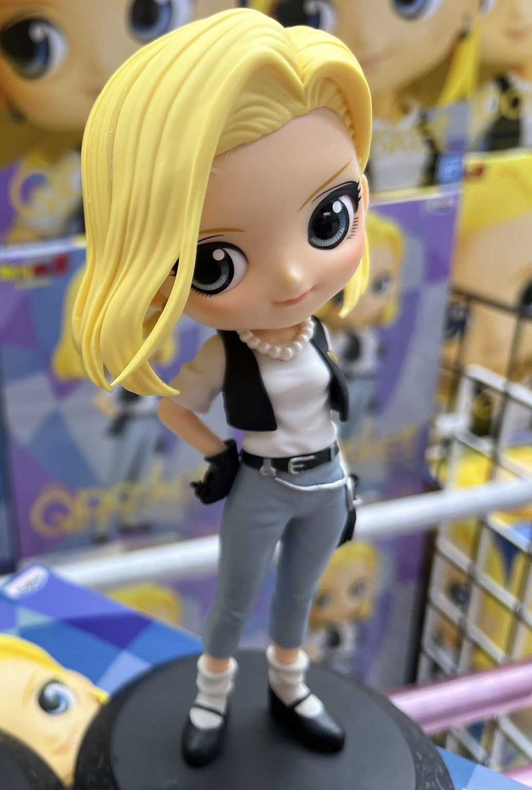 No.18 Special Color ของแท้ JP แมวทอง - Q Posket Banpresto [โมเดลดราก้อนบอล]