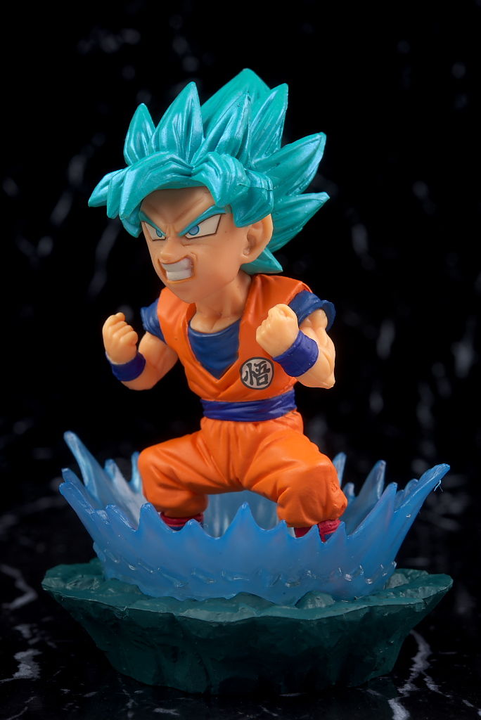 Goku Super Saiyan Blue ของแท้ JP แมวทอง - WCD Banpresto [โมเดลดราก้อนบอล]