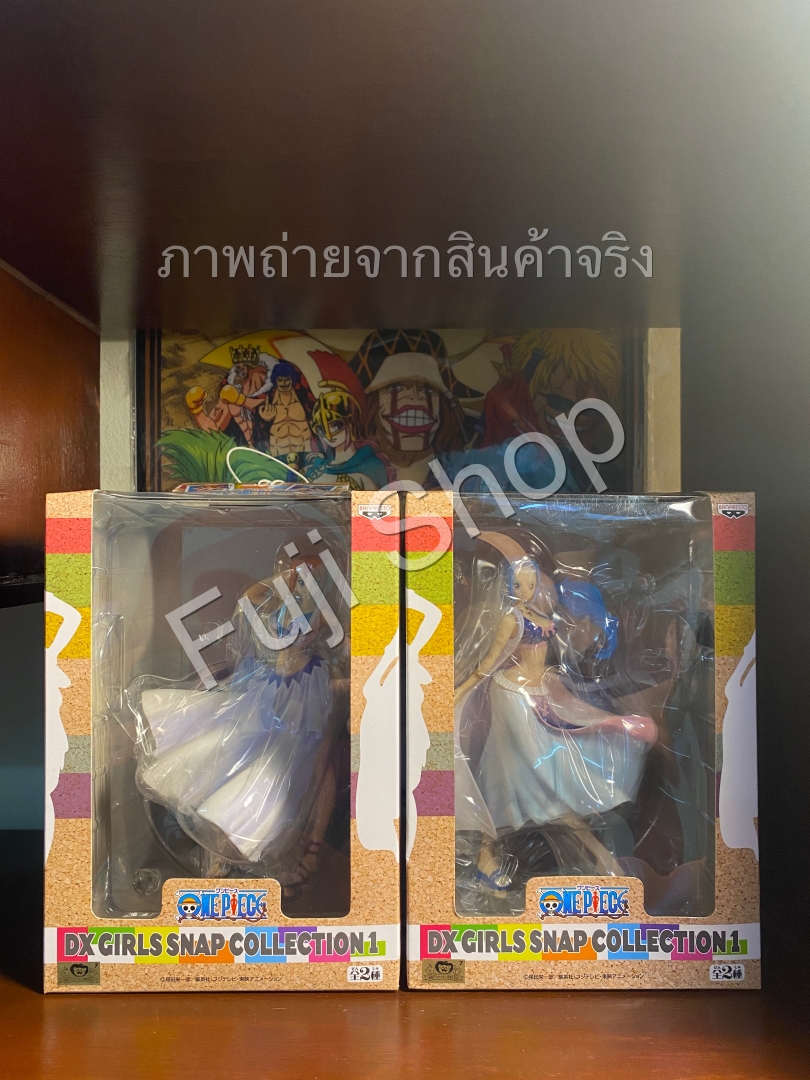 Nami & ViVi ของแท้ JP แมวทอง - Girls Snap Collection Banpresto [โมเดลวันพีช] (2 ตัว)