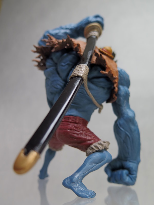 Luffy Nightmare ของแท้ JP แมวทอง - Scultures Banpresto [โมเดลวันพีช]