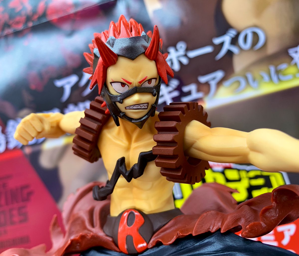Kirishima ของแท้ JP - The Amazing Heroes Banpresto [โมเดล My Hero Academia]