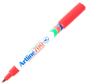 ปากกาเคมี [ARTLINE] EK-700 แดง