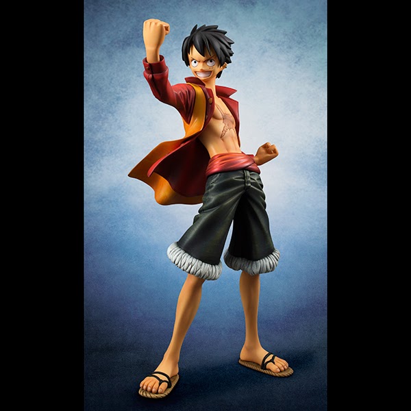 Luffy Film Z ของแท้ JP แมวทอง - POP Megahouse [โมเดลวันพีช]