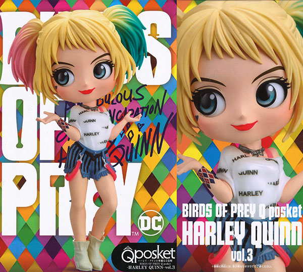Harley Quinn - Normal Color ของแท้ JP - Q Posket Banpresto [โมเดล DC]
