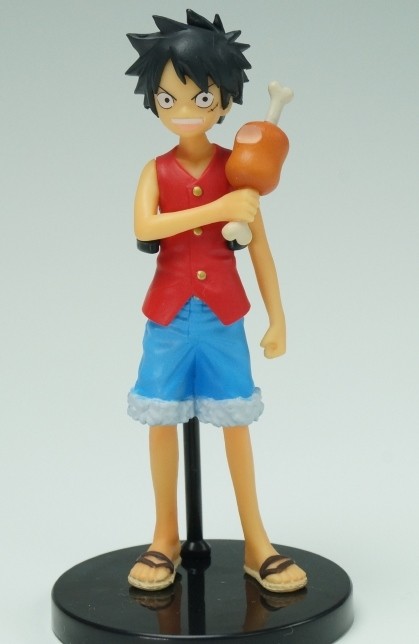 Luffy Extra Version ของแท้ JP แมวทอง - Half Age Characters Bandai [โมเดลวันพีช]