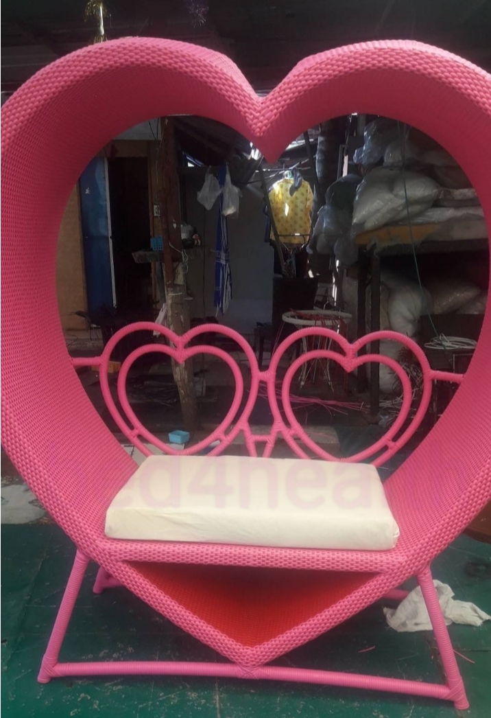 ซุ้มหัวใจ-หวายเทียม โครงอลูมิเนียมน้ำหนักเบา แต่แข็งแรงมาก