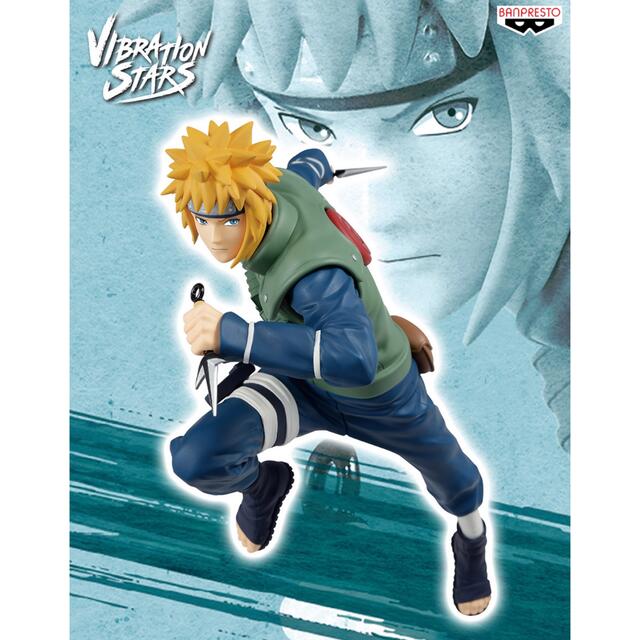 Minato ของแท้ JP - Vibration Stars Banpresto [โมเดลนารูโตะ]