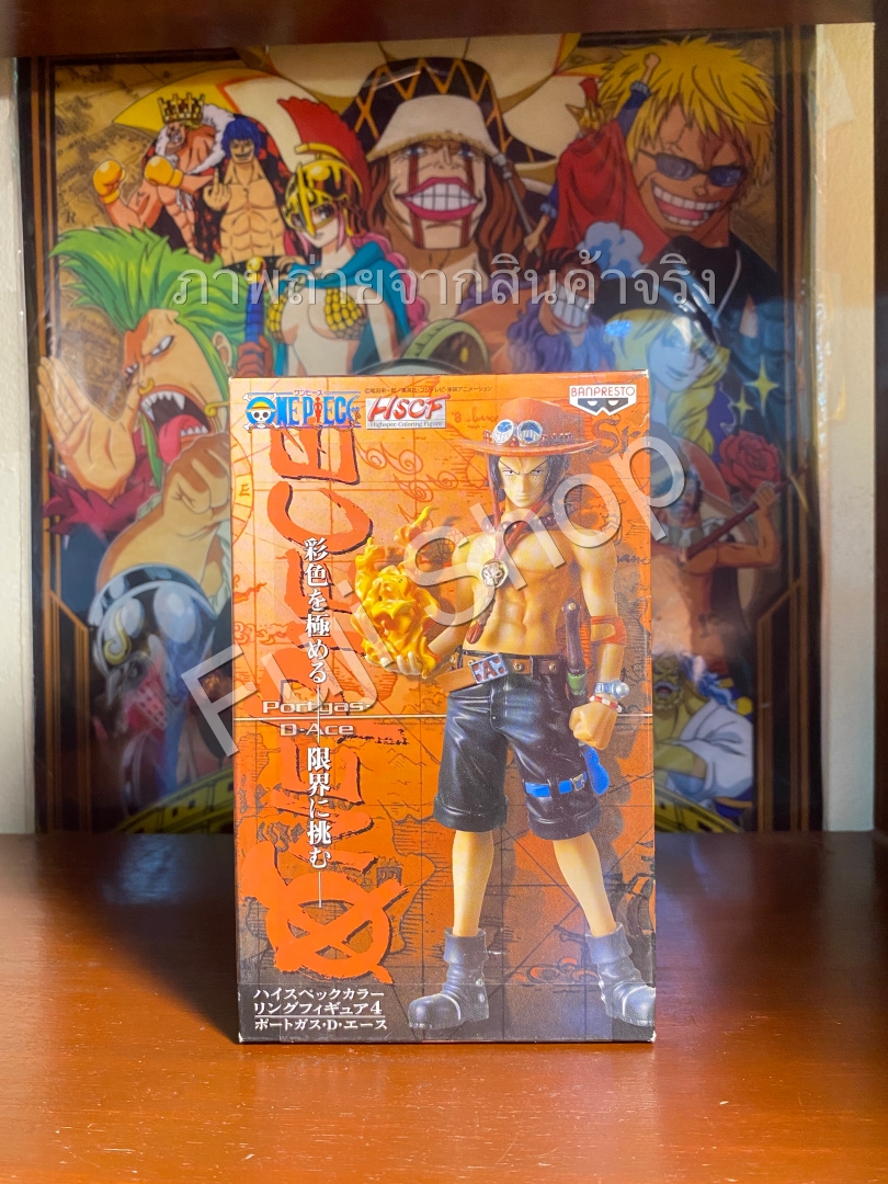Ace ของแท้ JP แมวทอง - HSCF Banpresto [โมเดลวันพีช]