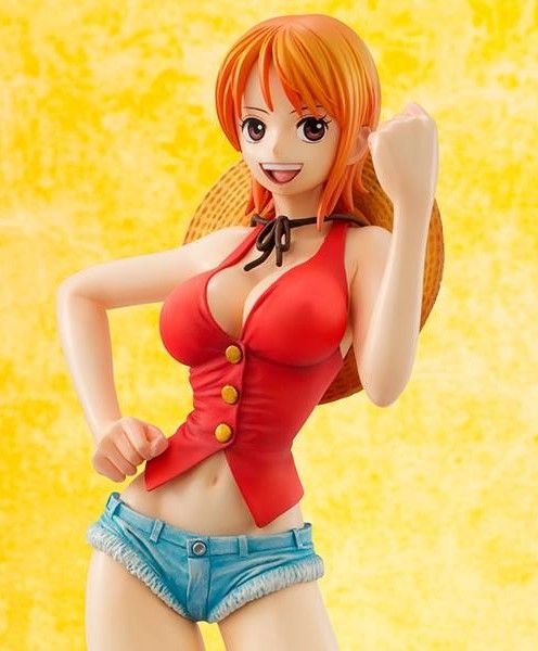 Nami Mugiwara ของแท้ JP แมวทอง - POP Limited Edition Megahouse [โมเดลวันพีช]