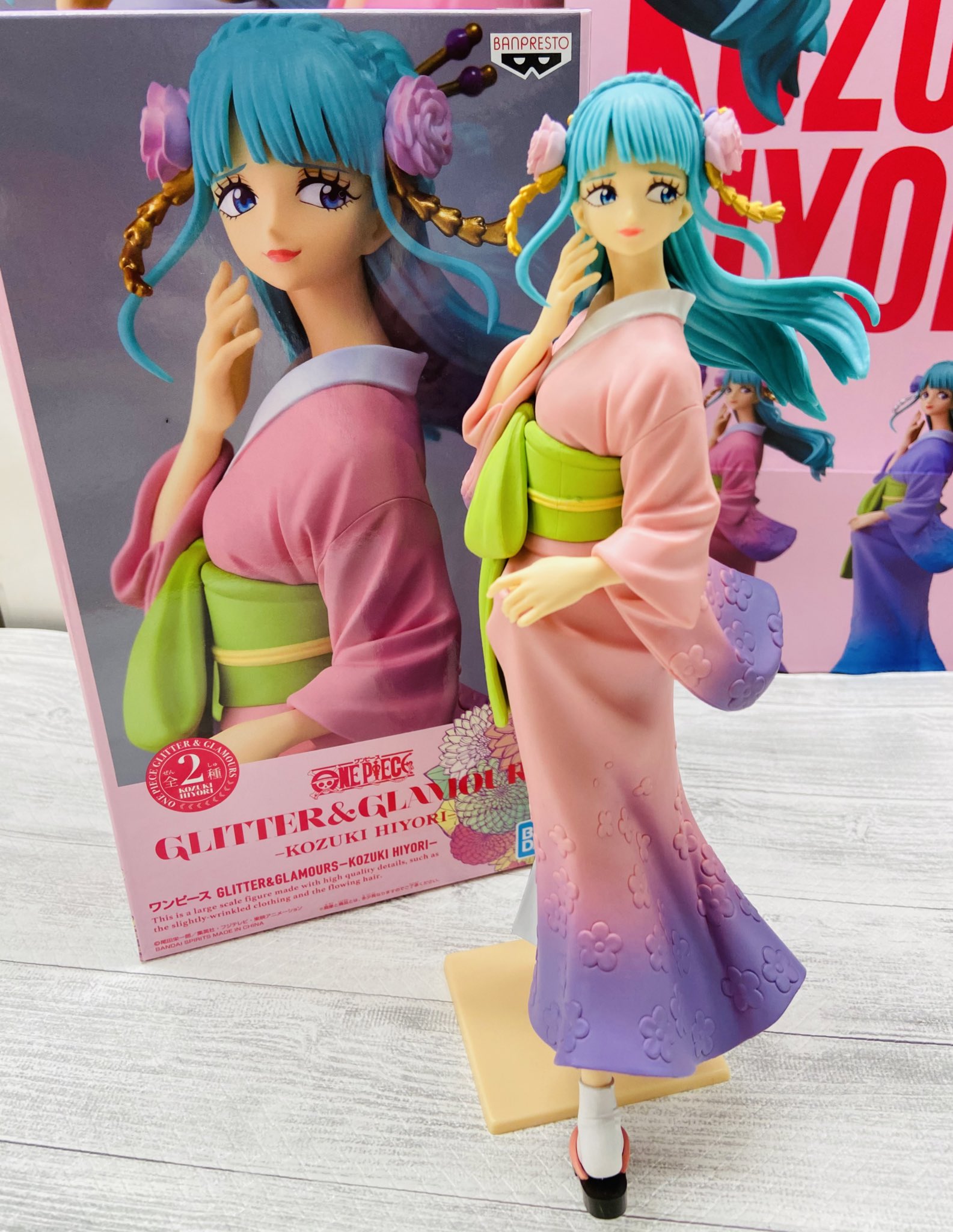 Hiyori ของแท้ JP แมวทอง - Glitter & Glamours Banpresto [โมเดลวันพีช]