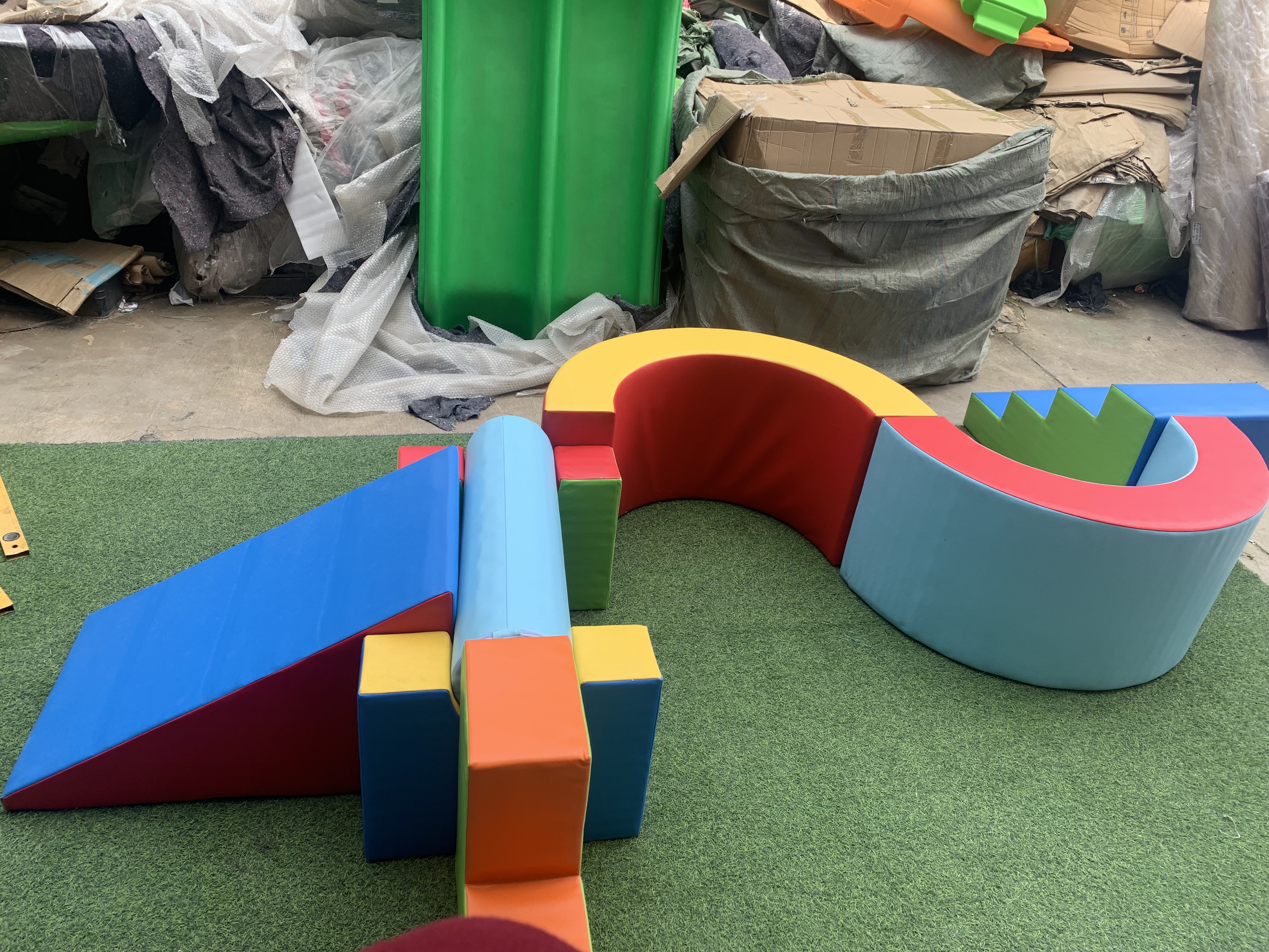 ปีนป่าย เบาะนุ่ม pvc พัฒนาการกล้ามเนื้อ 8 ชิ้น พร้อมส่ง