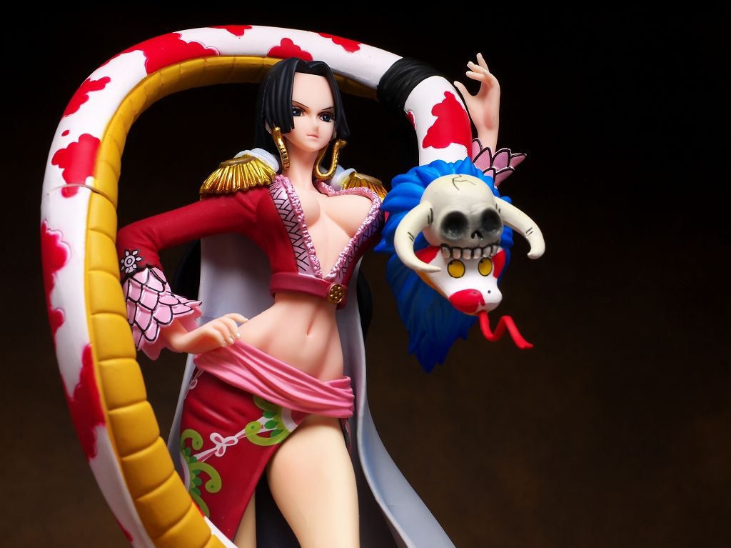 Boa Hancock ของแท้ JP แมวทอง - SQ Banpresto [โมเดลวันพีช]