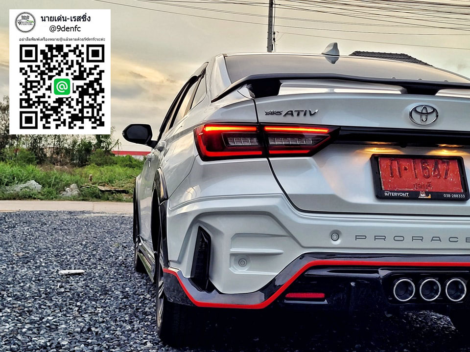 PRORACER VS Toyota Yaris Ativ 4D 2022-On [แบบนี้ซิไม่มีใครเหมือนเรา!]