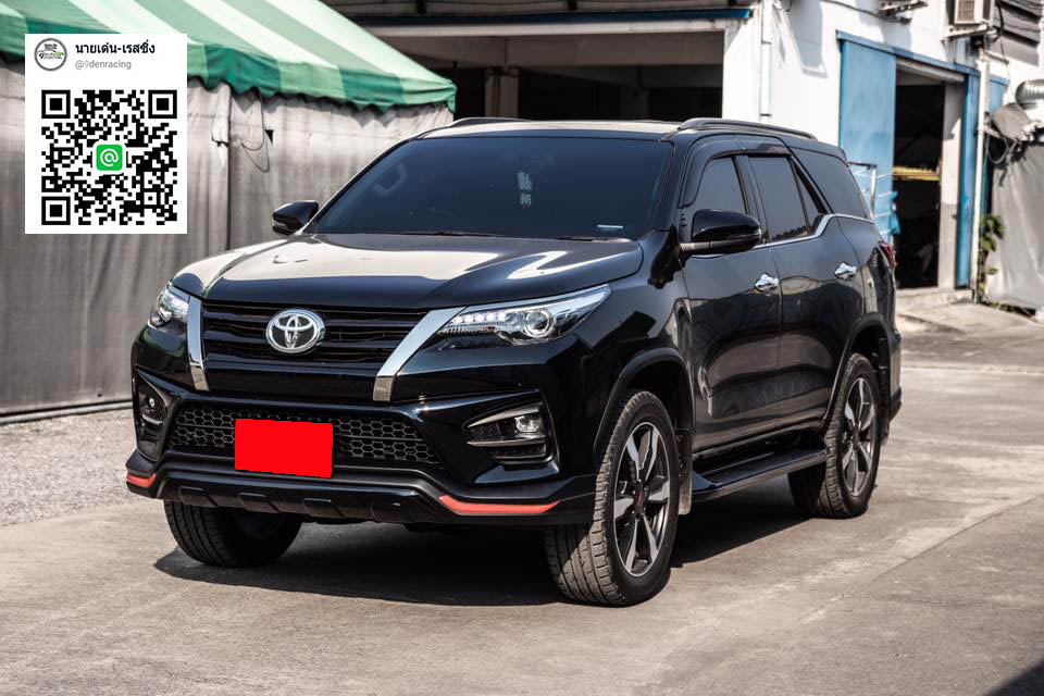 9Den&FD-2RS(ตัดสีแดง)/FD-2XS(ตัดสีเทา) VS Toyota All New Fortuner(TRD Sportivo 2 (MY2018)'2019-On) [เติมเต็มสปอร์ตของTRDคุณล้ำด้วยชุดแต่งรุ่นนี้]