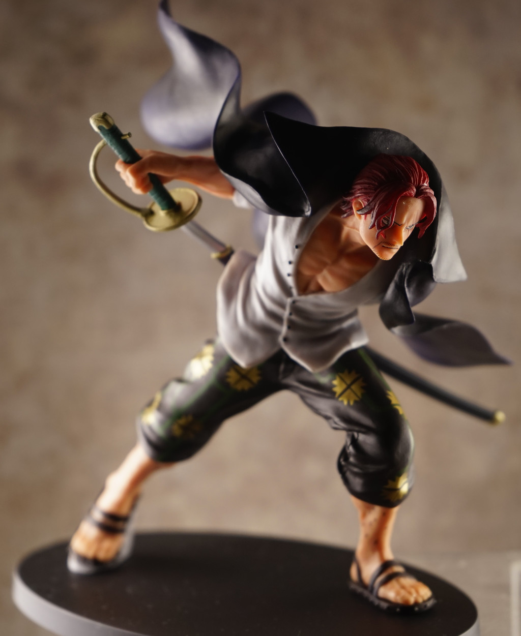 Shanks ของแท้ JP แมวทอง - Swordsmen Banpresto [โมเดลวันพีช]